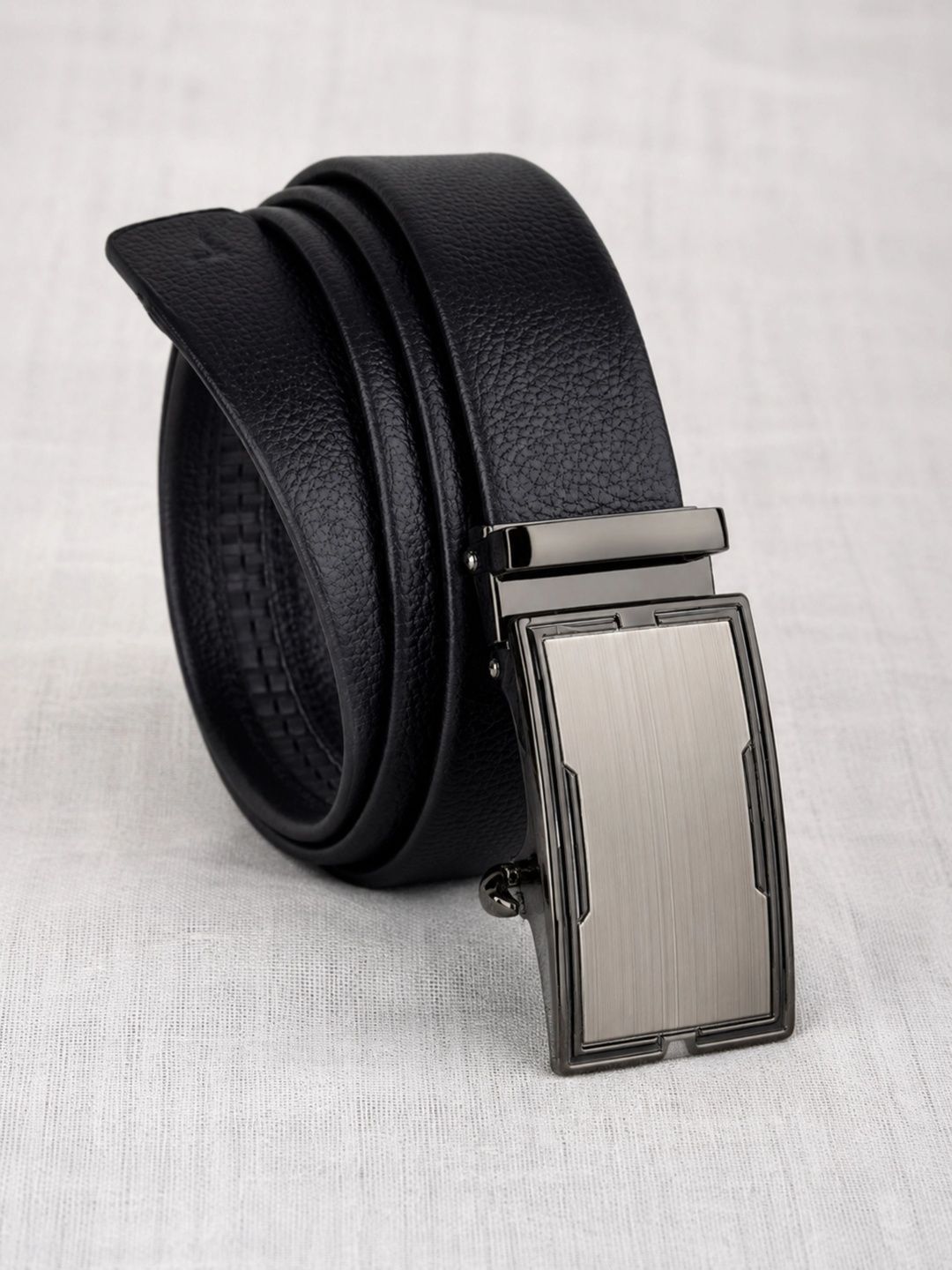Pacific Gold Men Textured PU Formal Belt-picture-22