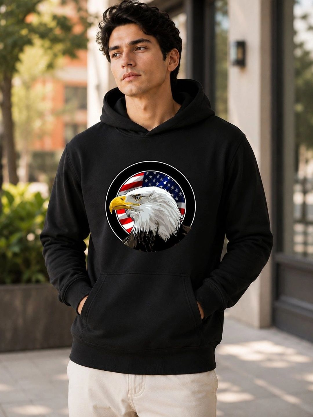 TRENDIFYTEEZ Men Printed Hooded Sweatshirt-picture-16