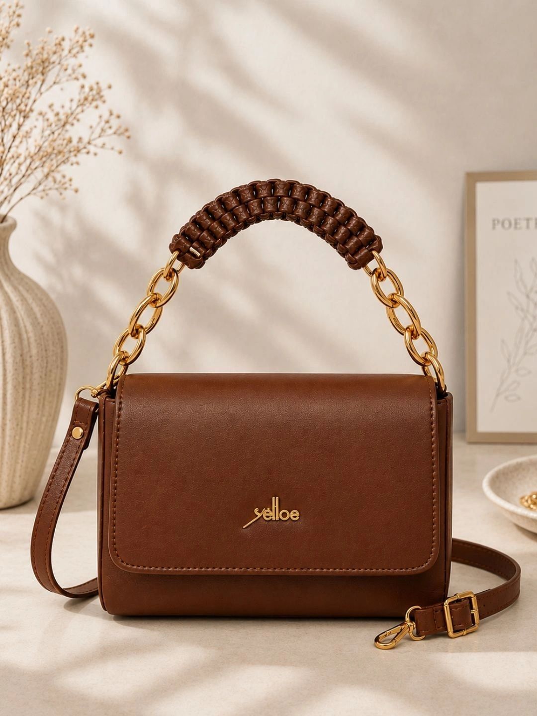 yelloe Shoulder Bag-image-32
