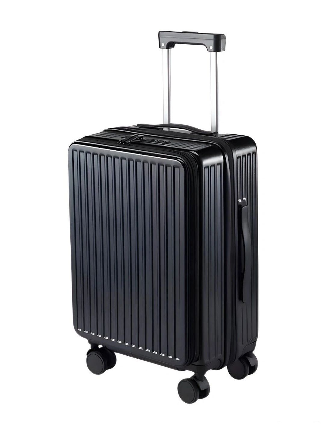 PYB Access Hard-Sided Textured Checkin Trolley Suitcase-image-5