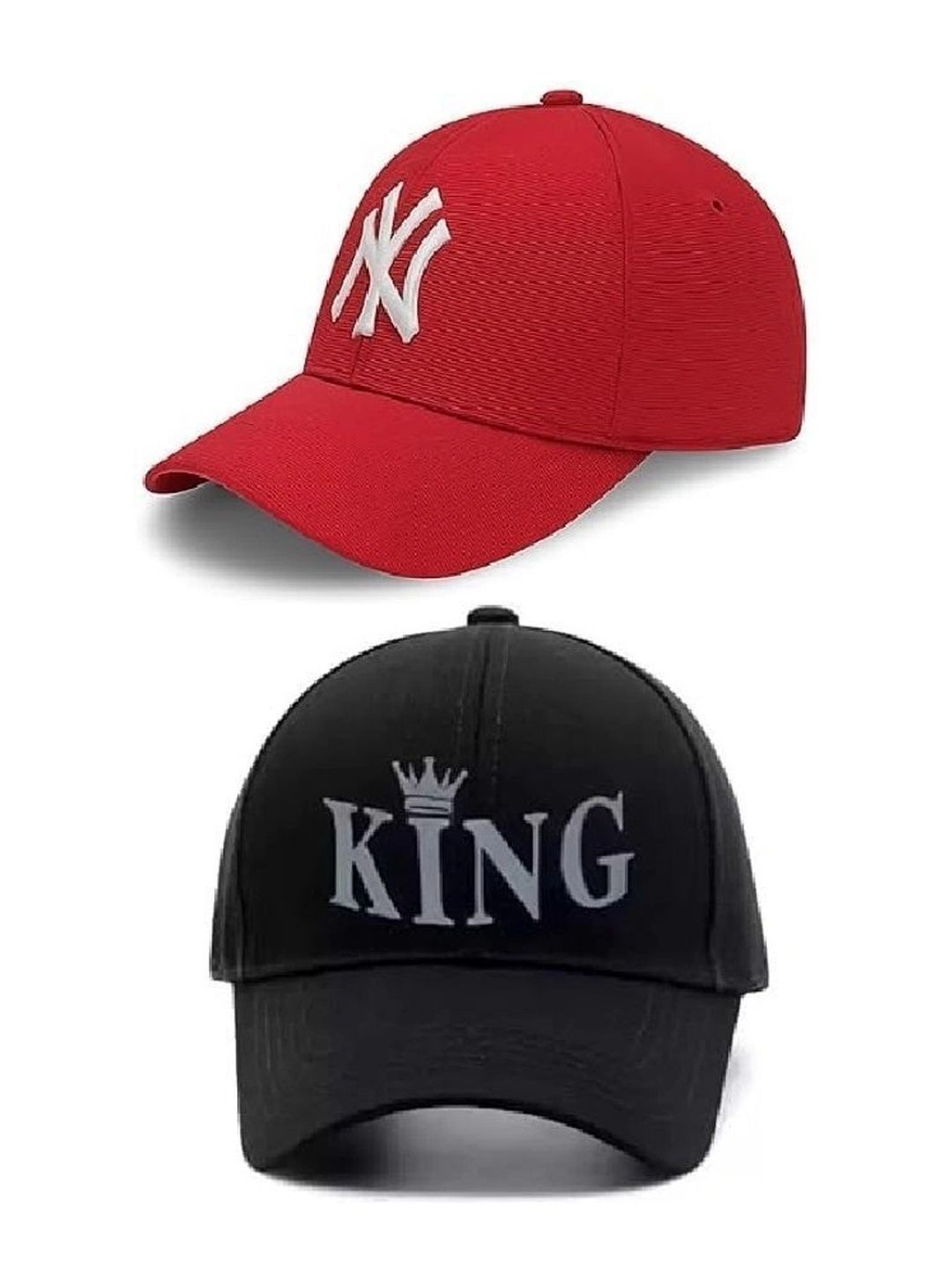 KLIZEN Unisex Pack Of 2 Printed Cotton Baseball Caps-picture-26