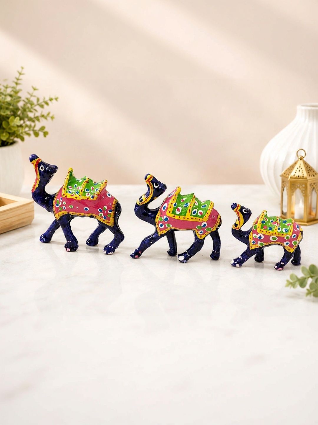 ATLANTICKRAFTS Navy Blue Figurine Showpiece-picture-4