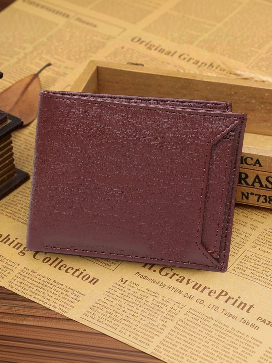 LAER Men PU Two Fold Wallet-picture-16