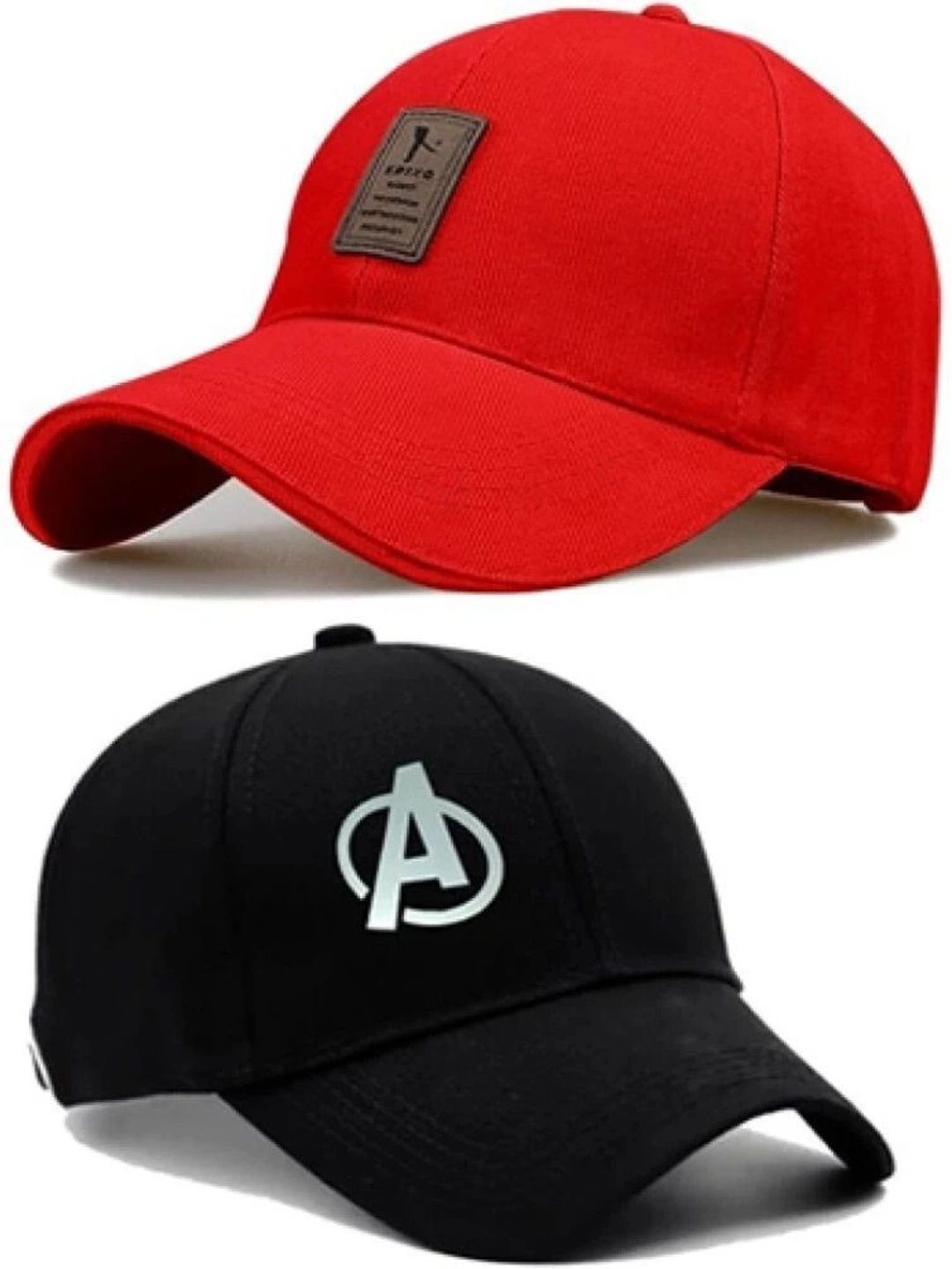 KLIZEN Unisex Pack Of 2 Printed Cotton Baseball Caps-picture-44