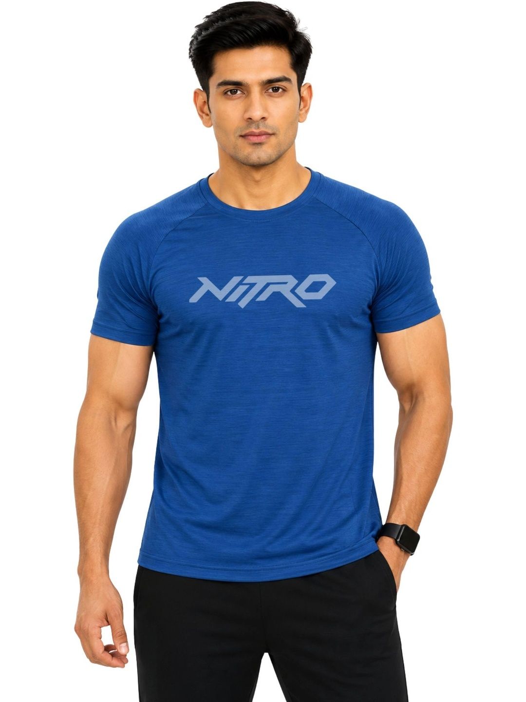 3Colors Men Brand Logo Printed Moisture Wicking T-shirt-picture-27