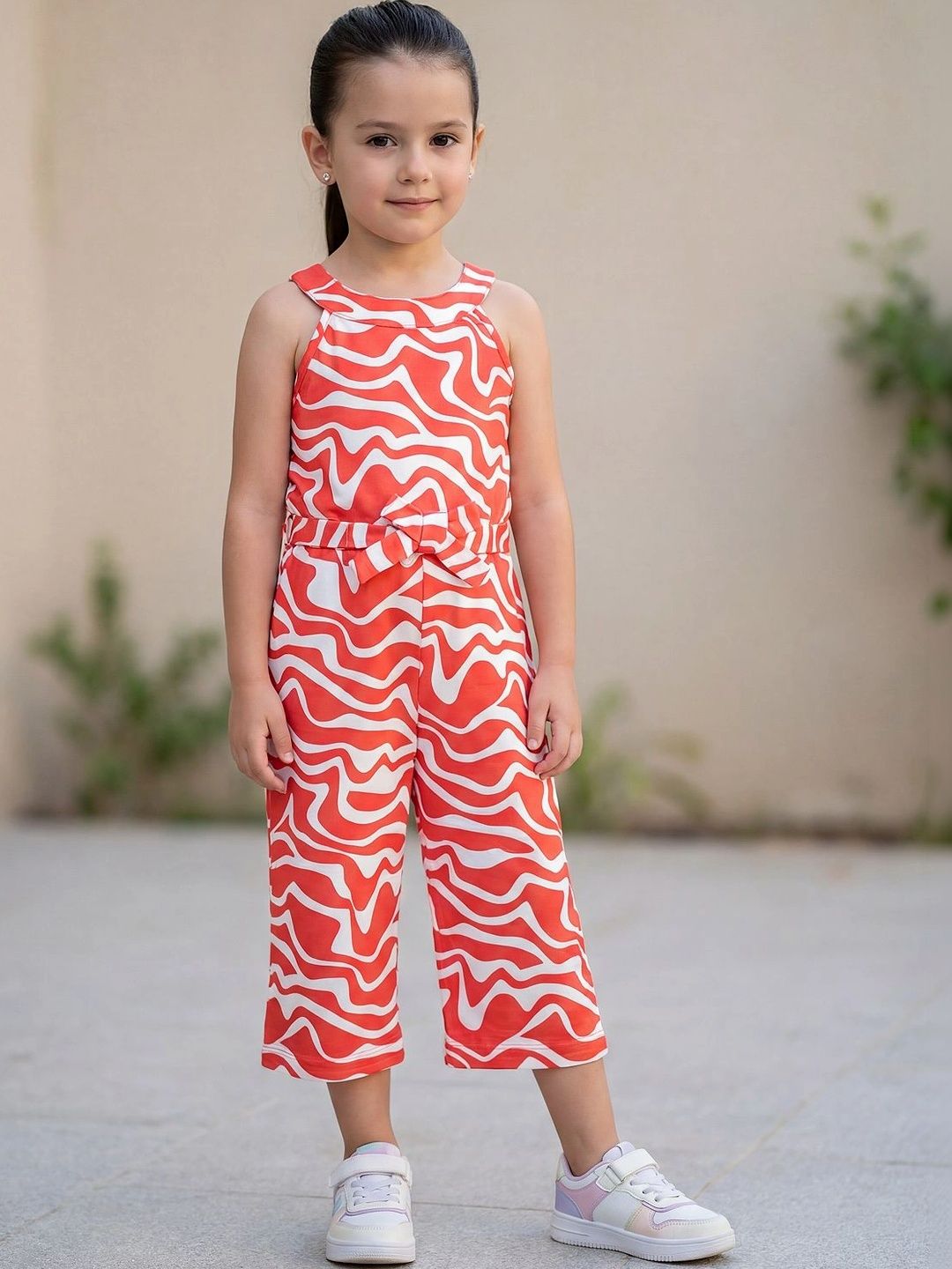 HELLCAT Girls Printed Culotte Jumpsuit-picture-43