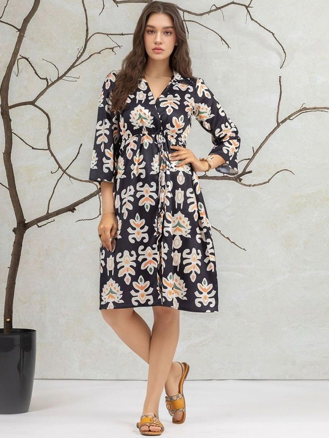 Twelve South Print Dress-image-42