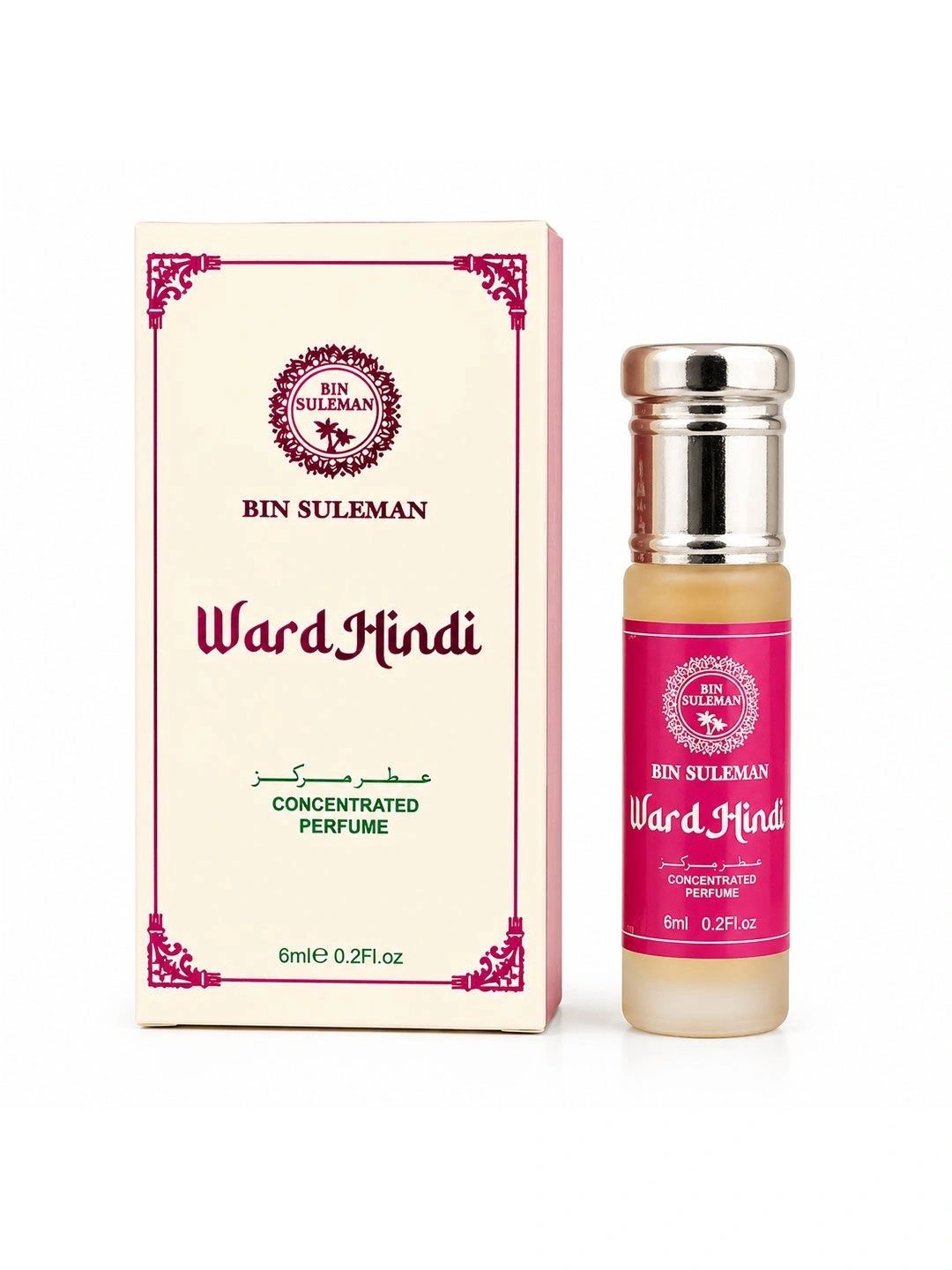BIN-SULEMAN Ward Hindi Long-Lasting Alcohol Free Attar - 6 ml-picture-30