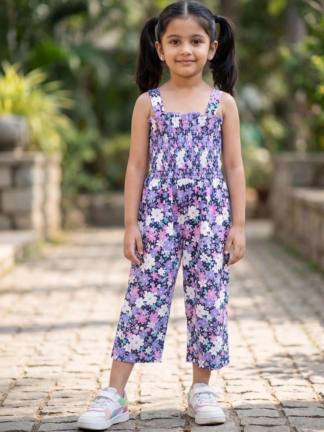 HELLCAT Girls Printed Capri Jumpsuit-picture-42