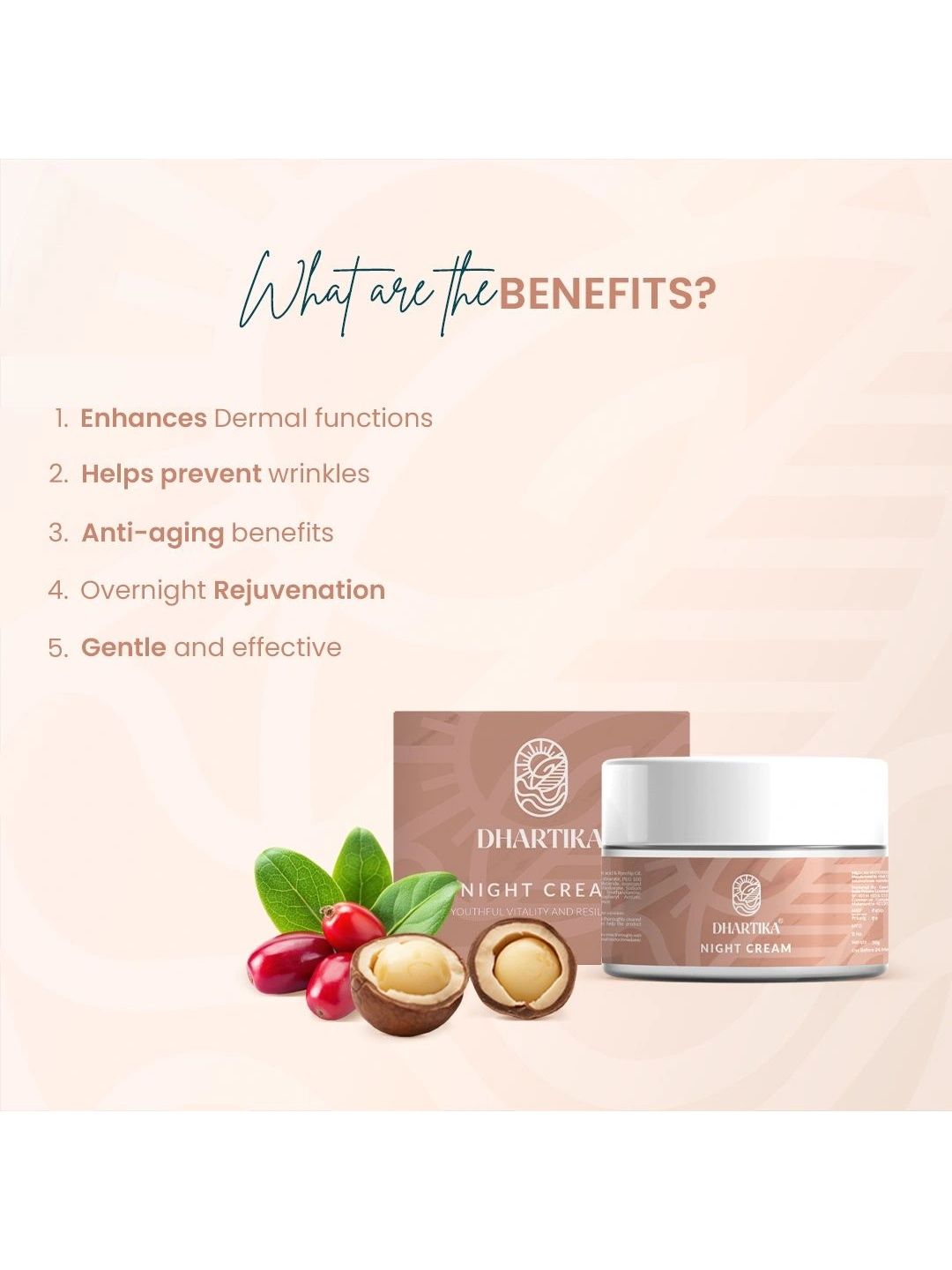 DhartiKa Ceramide Complex Night cream - 50 g-image-19