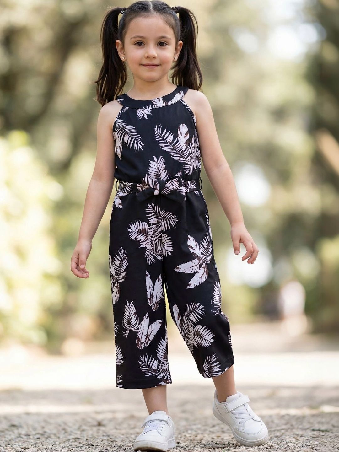 HELLCAT Girls Printed Capri Jumpsuit-picture-15