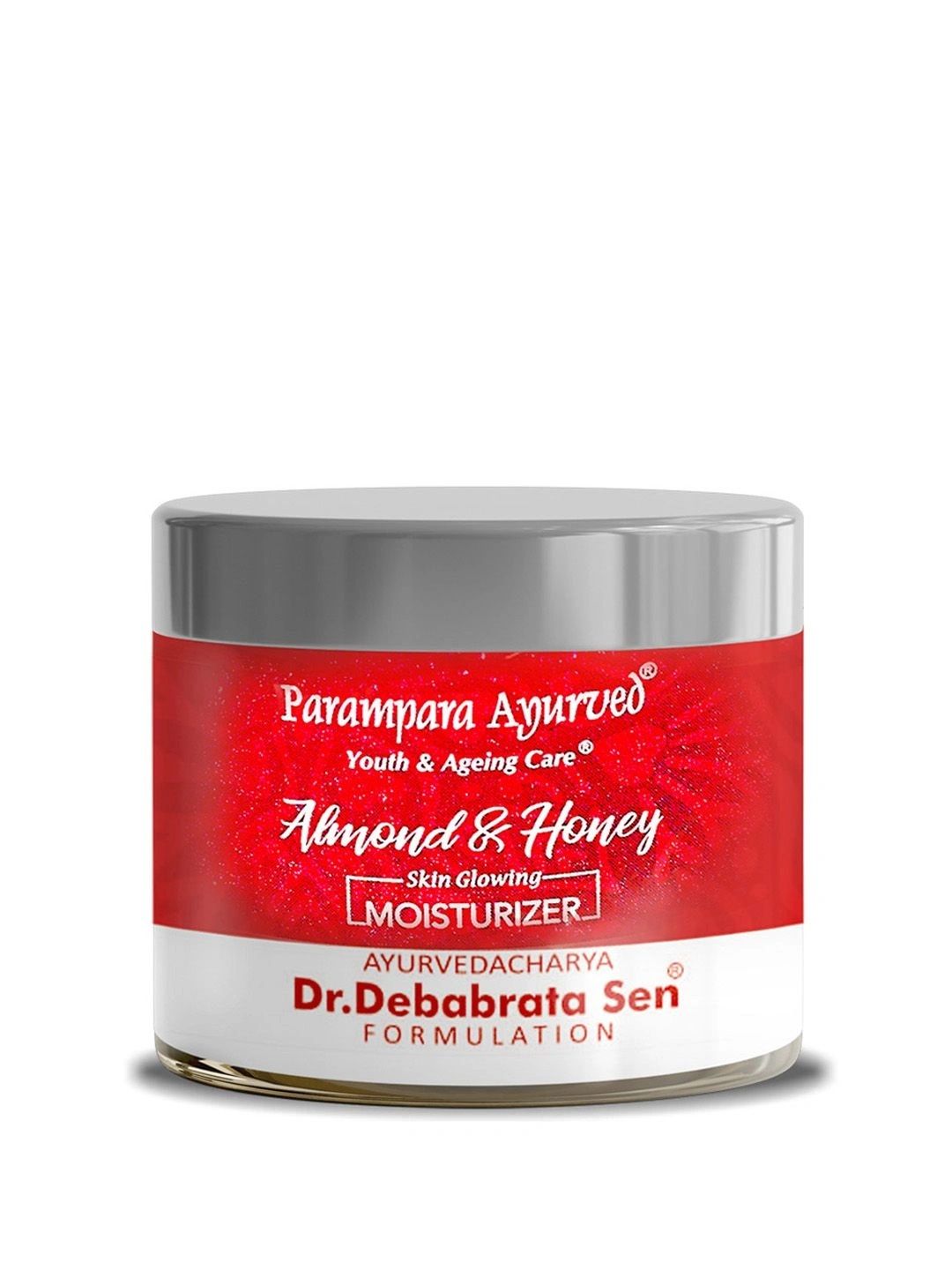 Parampara Ayurved Almond & Honey Skin Glowing Moisturizer - 50 g-image-3