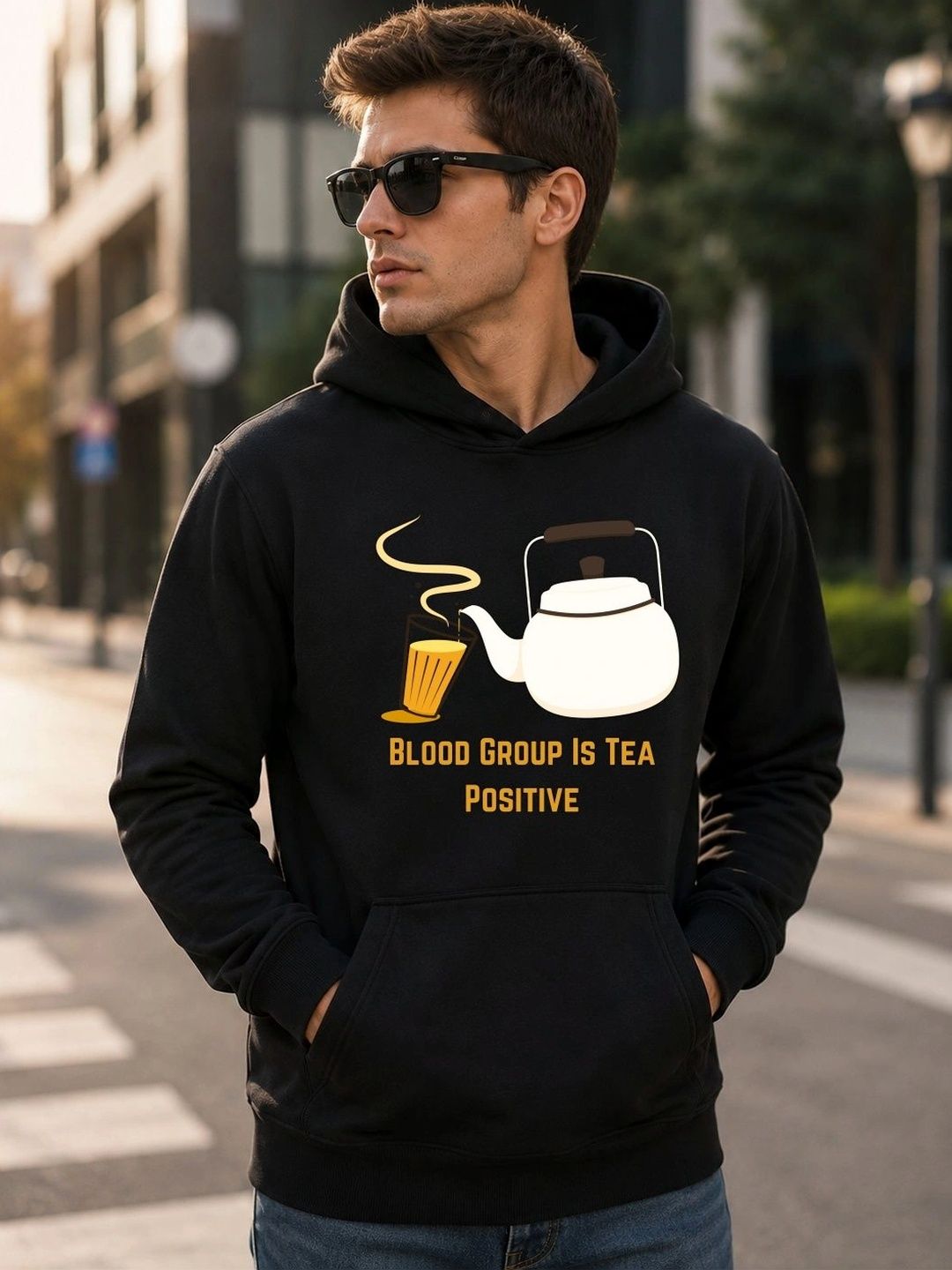TRENDIFYTEEZ Men Printed Hooded Sweatshirt-picture-17