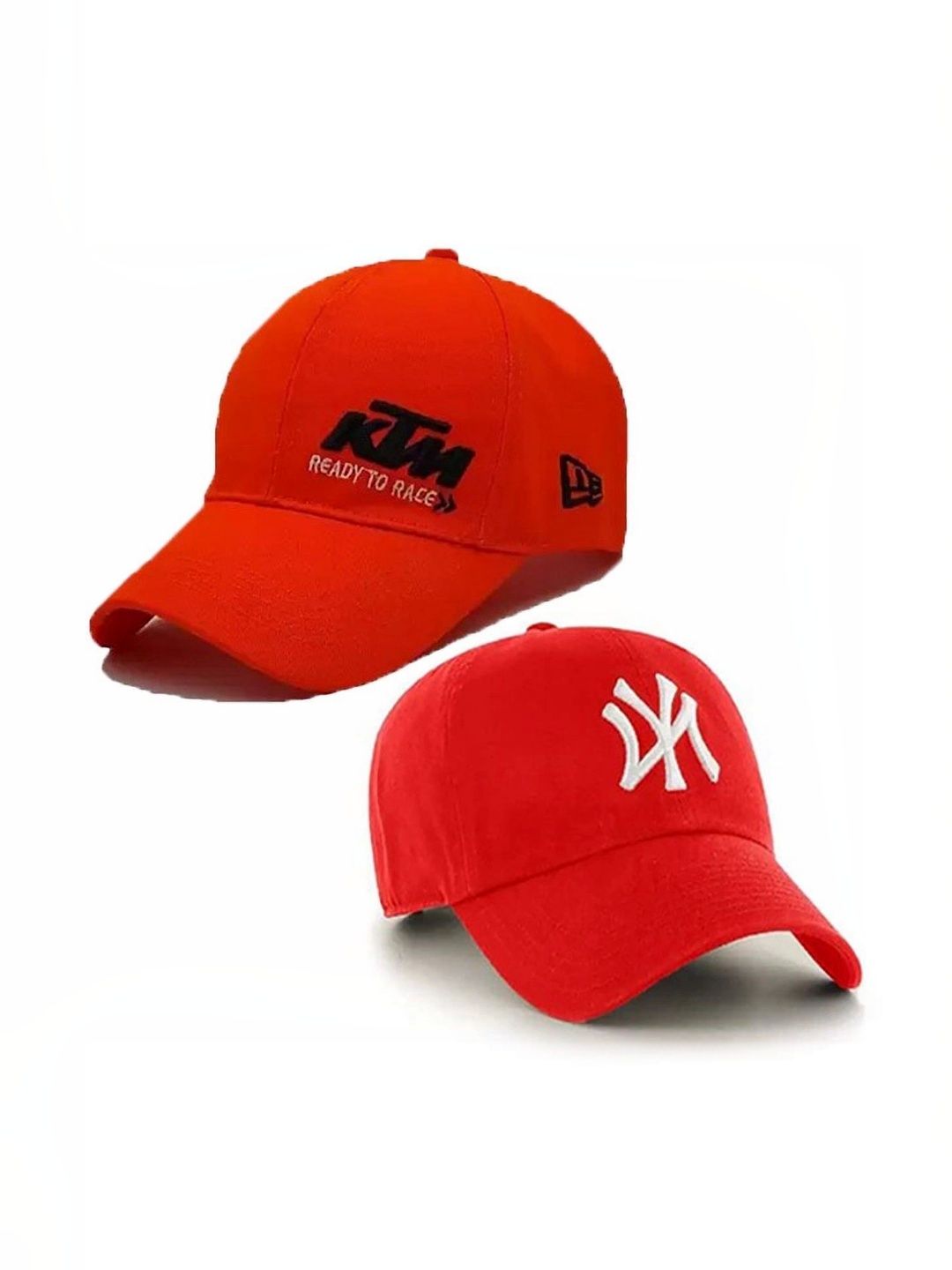 KLIZEN Unisex Pack Of 2 Printed Cotton Baseball Caps-picture-17