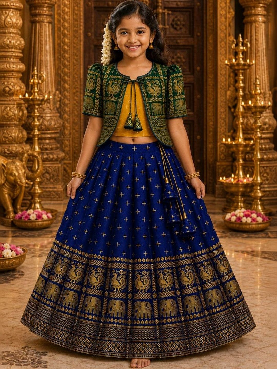 Ethzy Girls Ready to Wear Lehenga &-picture-19