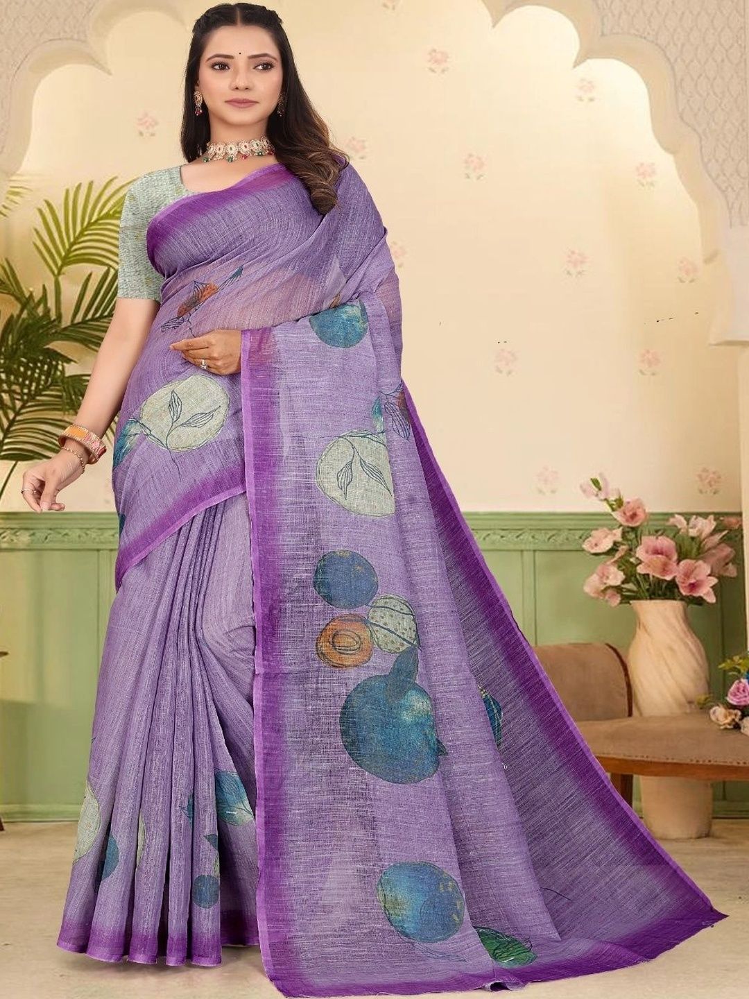 JIVIKA Woven Design Silk Cotton Kanjeevaram Saree-picture-31