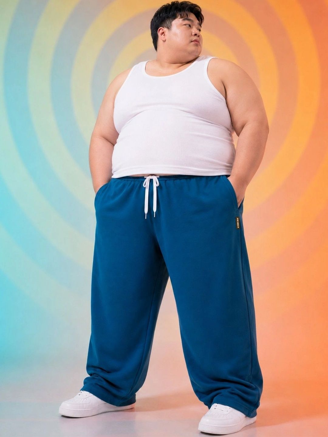 PockMAN Men Wide Leg Antimicrobial Joggers-image-13