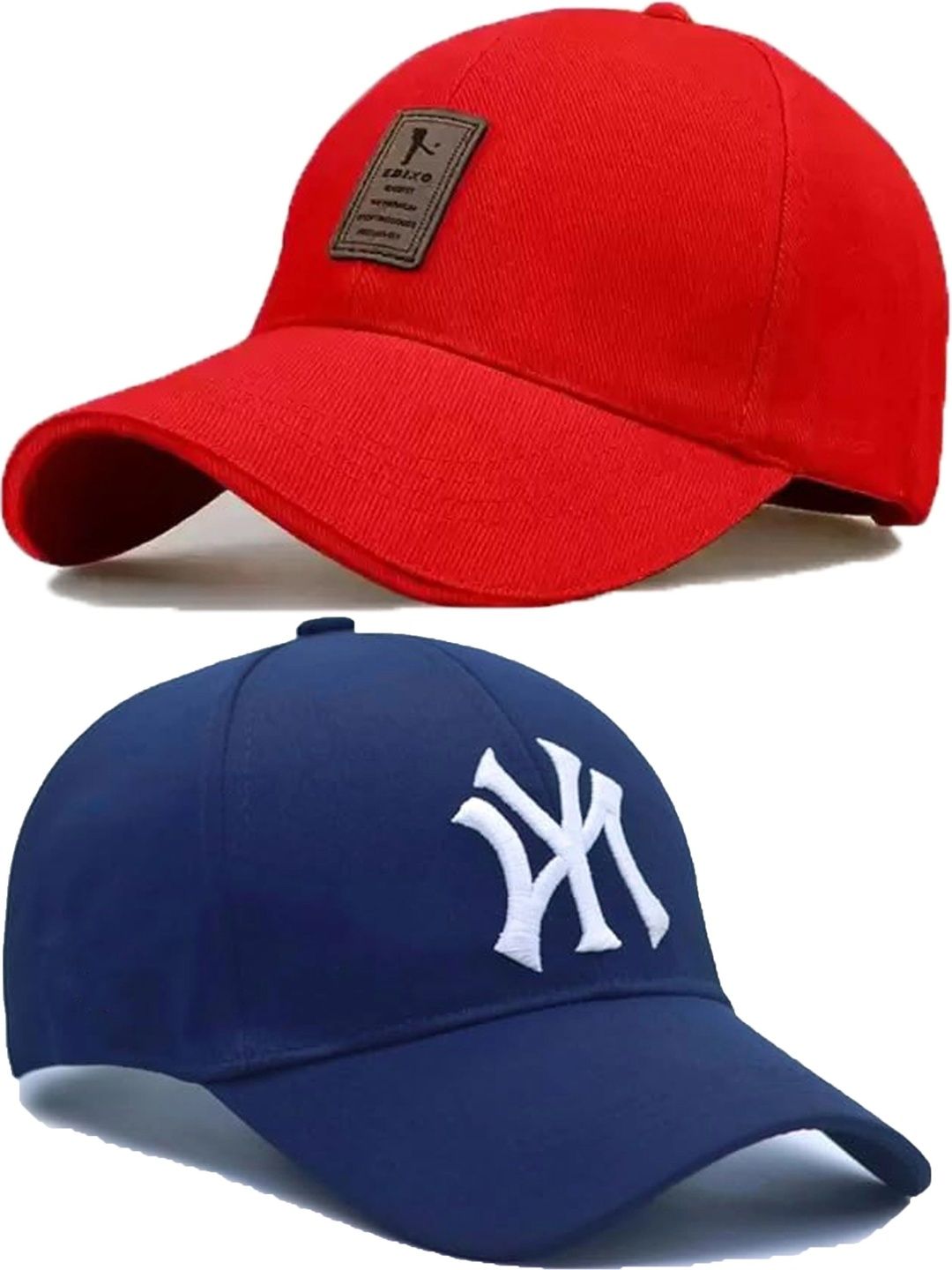 KLIZEN Unisex Pack Of 2 Printed Cotton Baseball Caps-picture-44