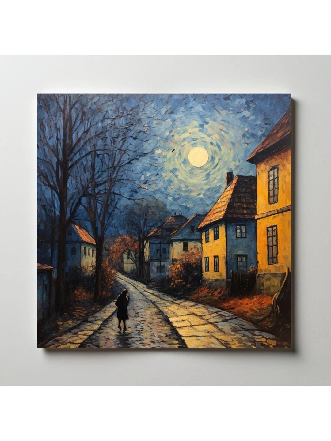 ARTOLIC Blue & Brown Printed Self Adhesive Wall Sticker-image-26