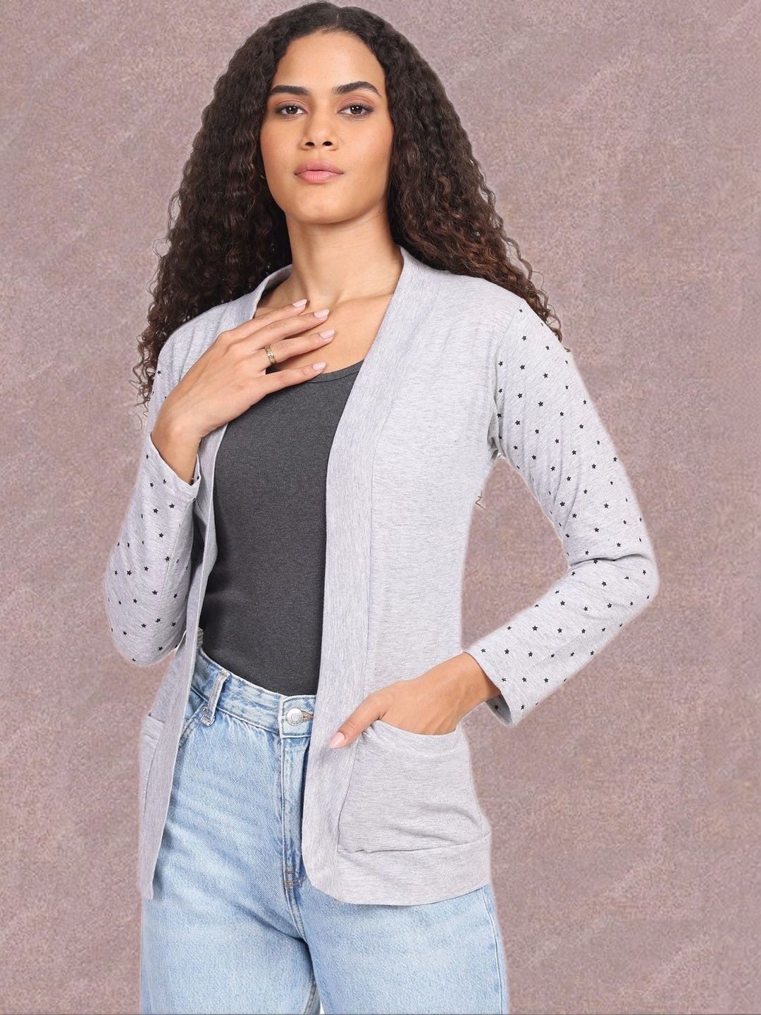 DDASPRATION Women Printed Shrug-picture-11