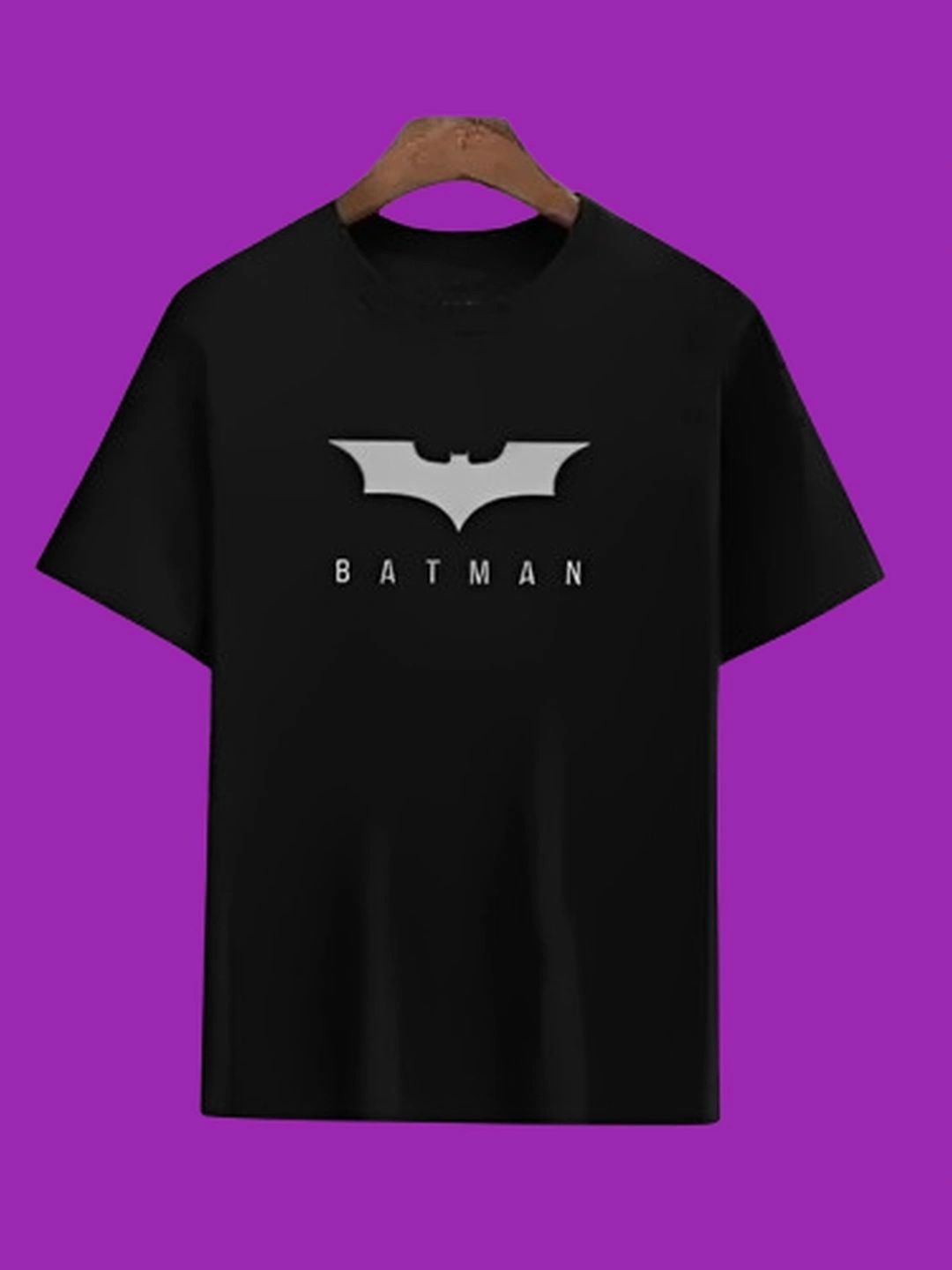 WIKE DENIMS Men Batman Printed T-shirt-image-0