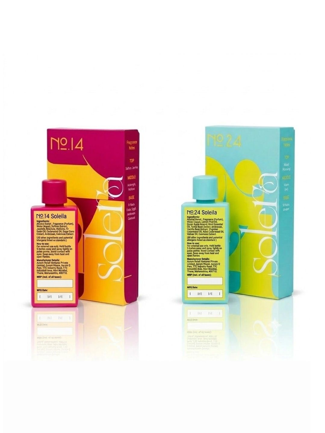 Solera Set Of 2 No.14 & No.24 Long Lasting Eau De Parfum - 100 ml Each-picture-31