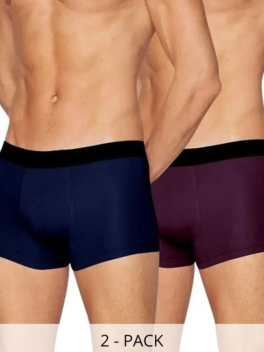 The Boring Company Men Pack of 2 Cotton Blend Boxer-Style Briefs-picture-14