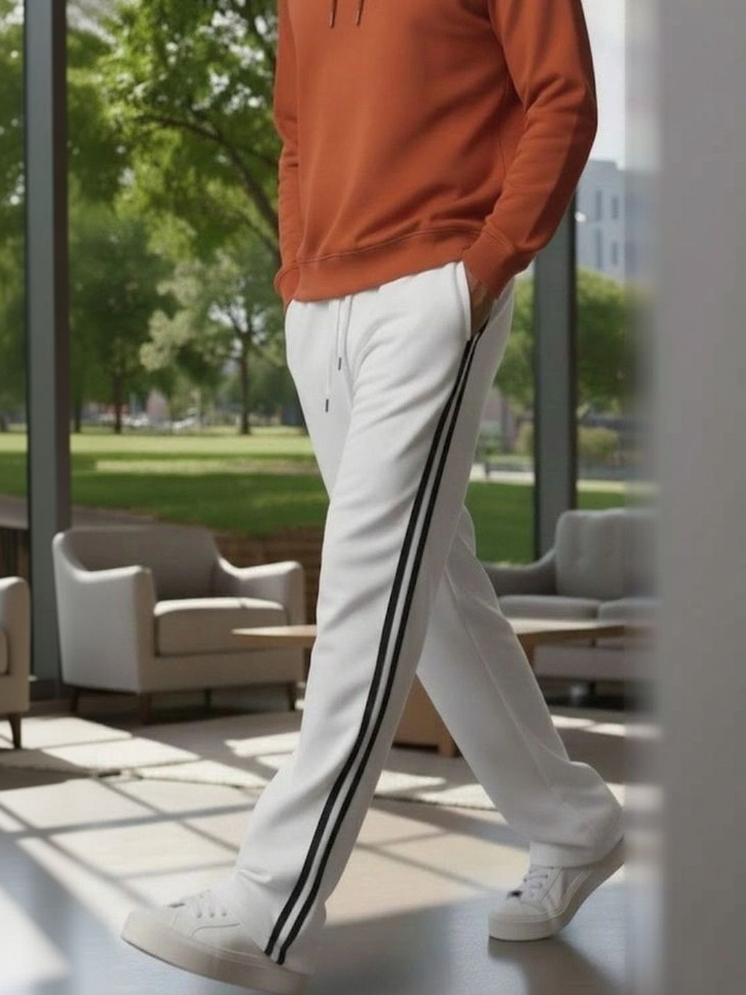 WARCOURT Men Regular Fit Training Track Pants-picture-24