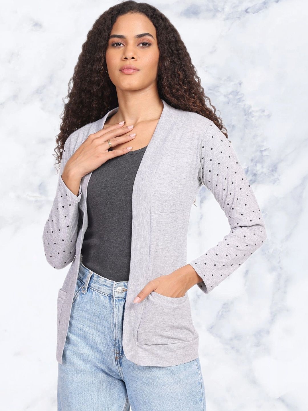 DDASPRATION Women Printed Shrug-picture-31