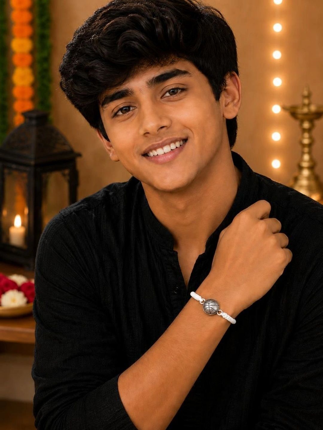 EL REGALO Boys Thread Rakhi With Roli And Chawal-picture-25