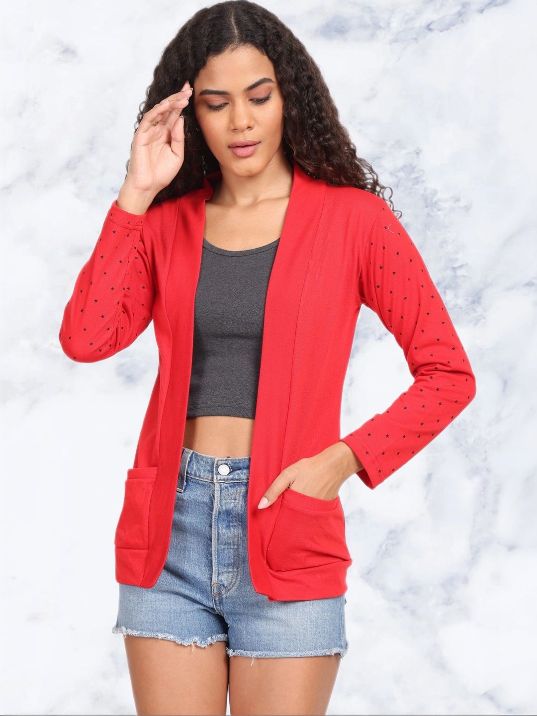 DDASPRATION Women Printed Shrug-picture-15