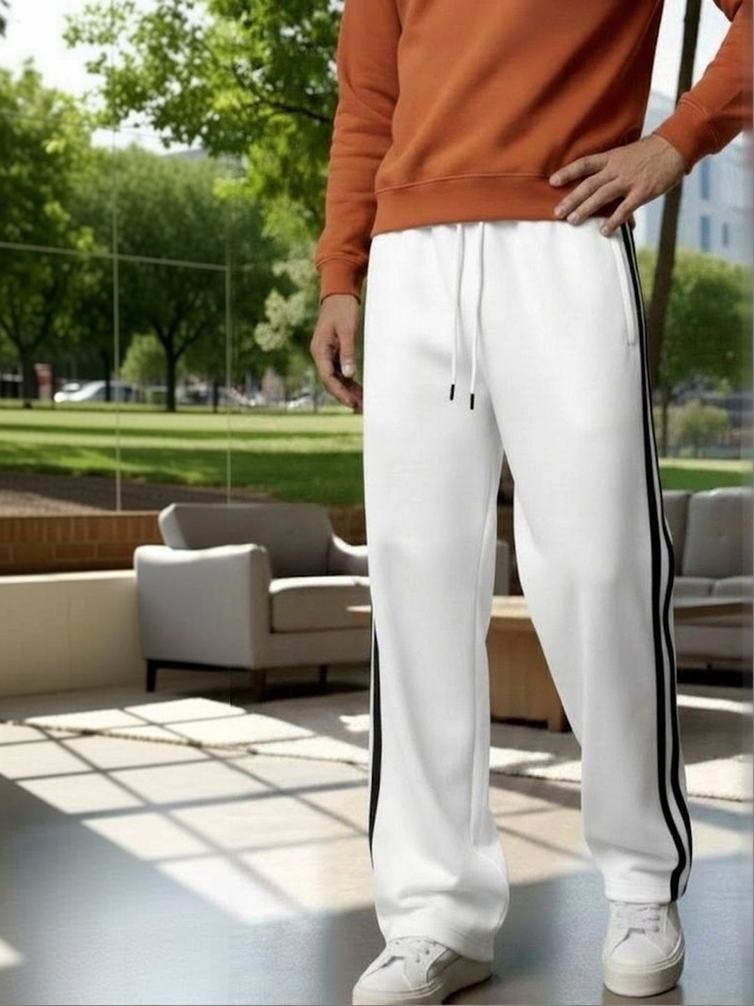 TRUFFLEGUM Men Regular Fit Training Track Pants-picture-29