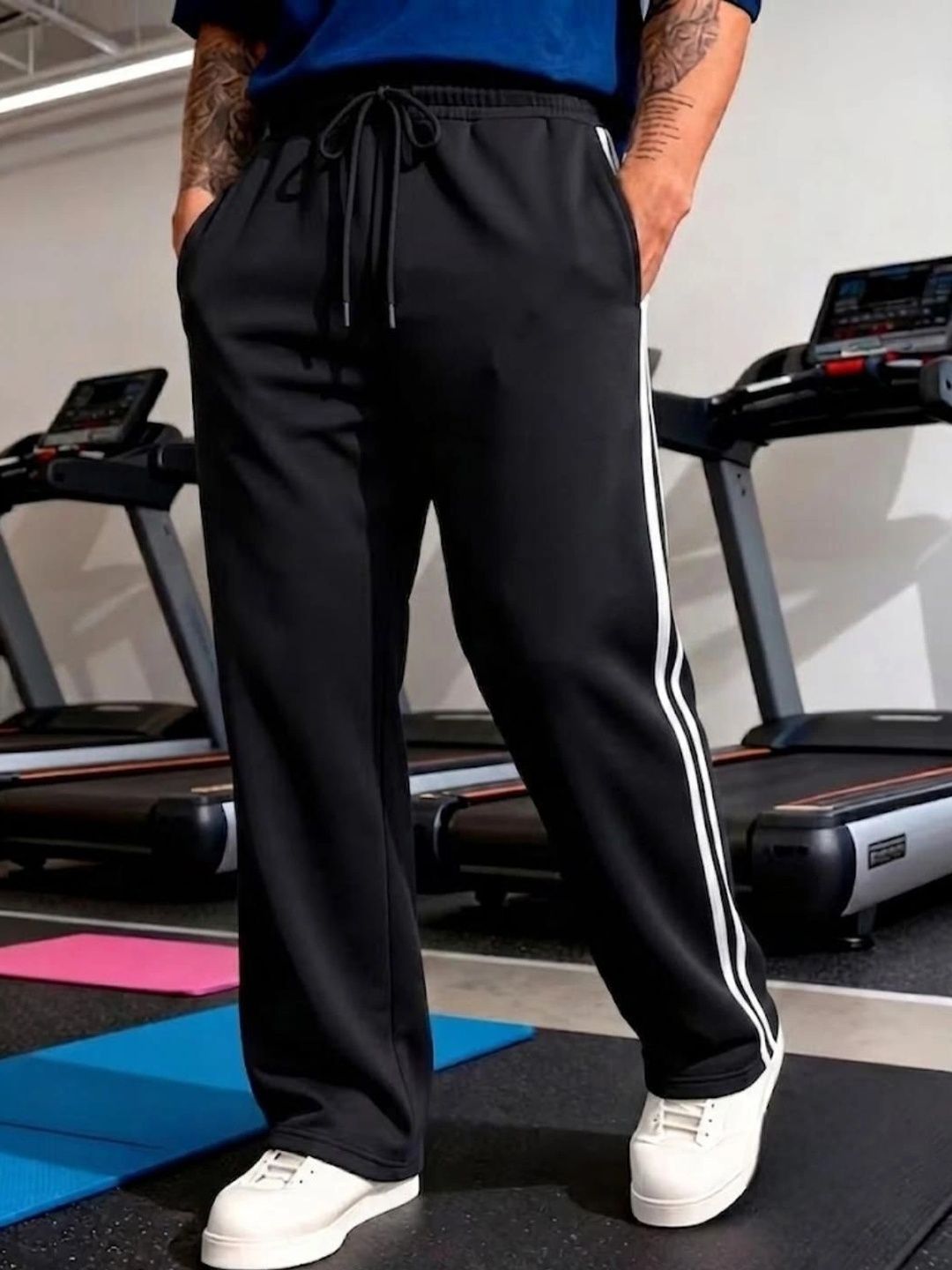 PROGENY Men Relaxed Fit Training Track Pants-picture-13