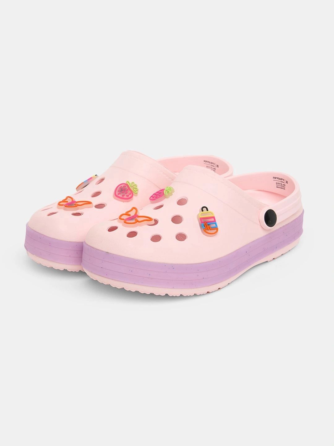 Pantaloons Junior Girls Perforations Clogs-picture-12