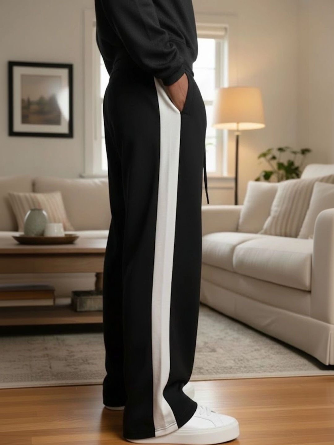 dockstreet Men Regular Fit Colourblocked Track Pants-picture-41