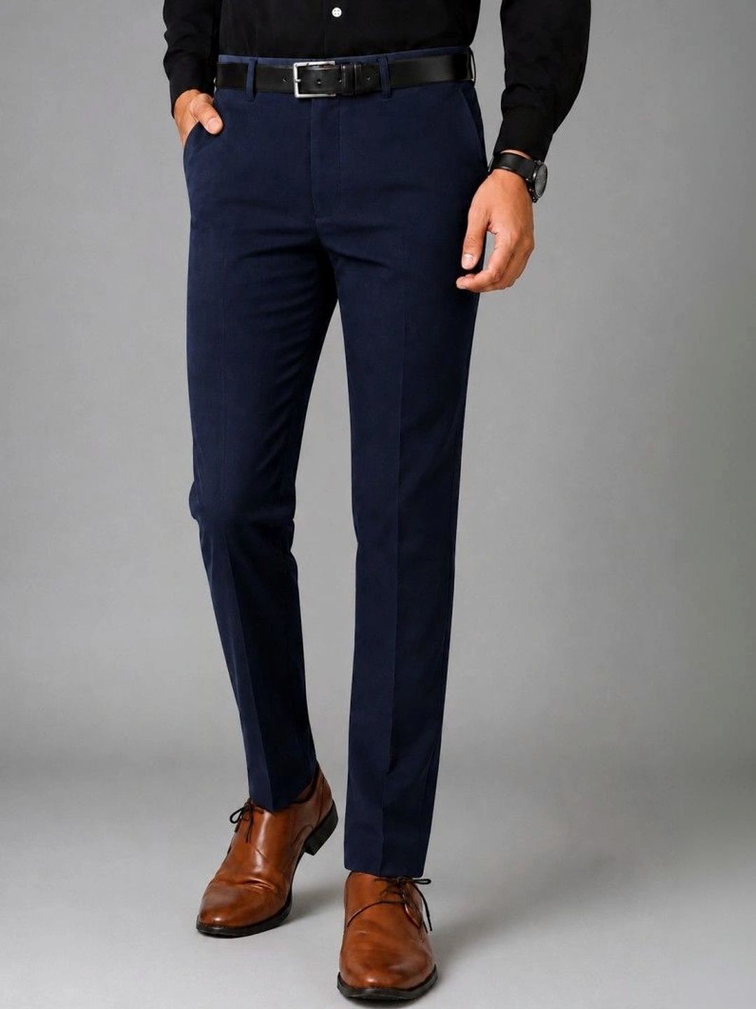FLAXWEAR Men Easy Wash Trousers-picture-25