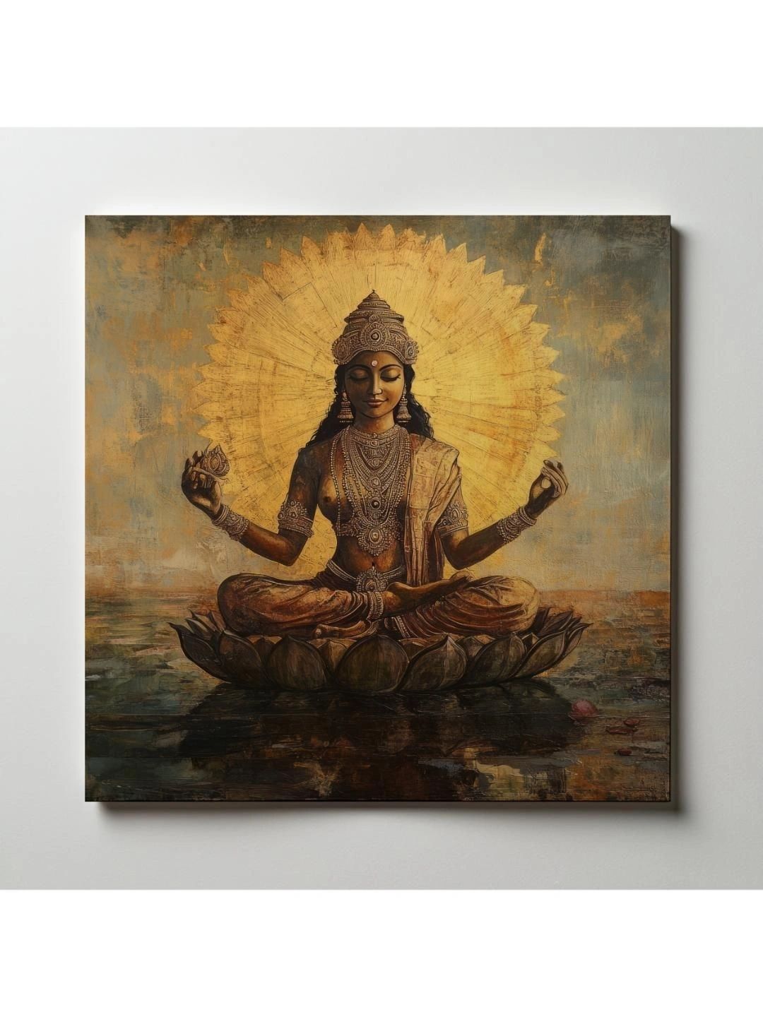 ARTOLIC Brown & Yellow Printed Self Adhesive Wall Sticker-image-40