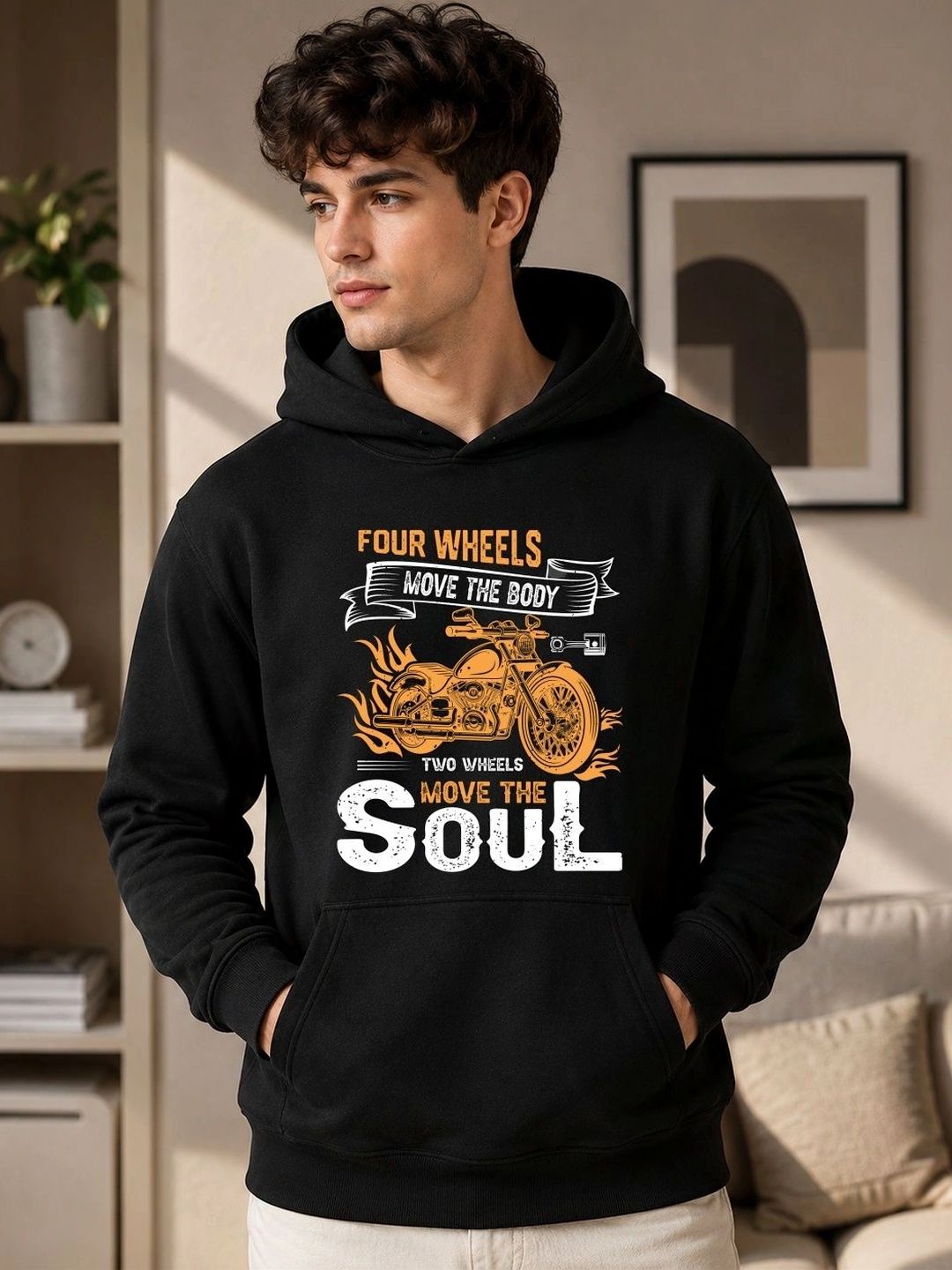 TRENDIFYTEEZ Men Printed Hooded Sweatshirt-picture-26