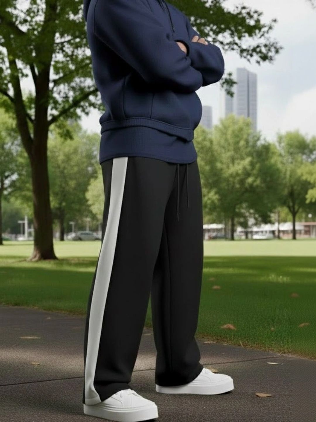 WARCOURT Men Regular Fit Training Track Pants-picture-15