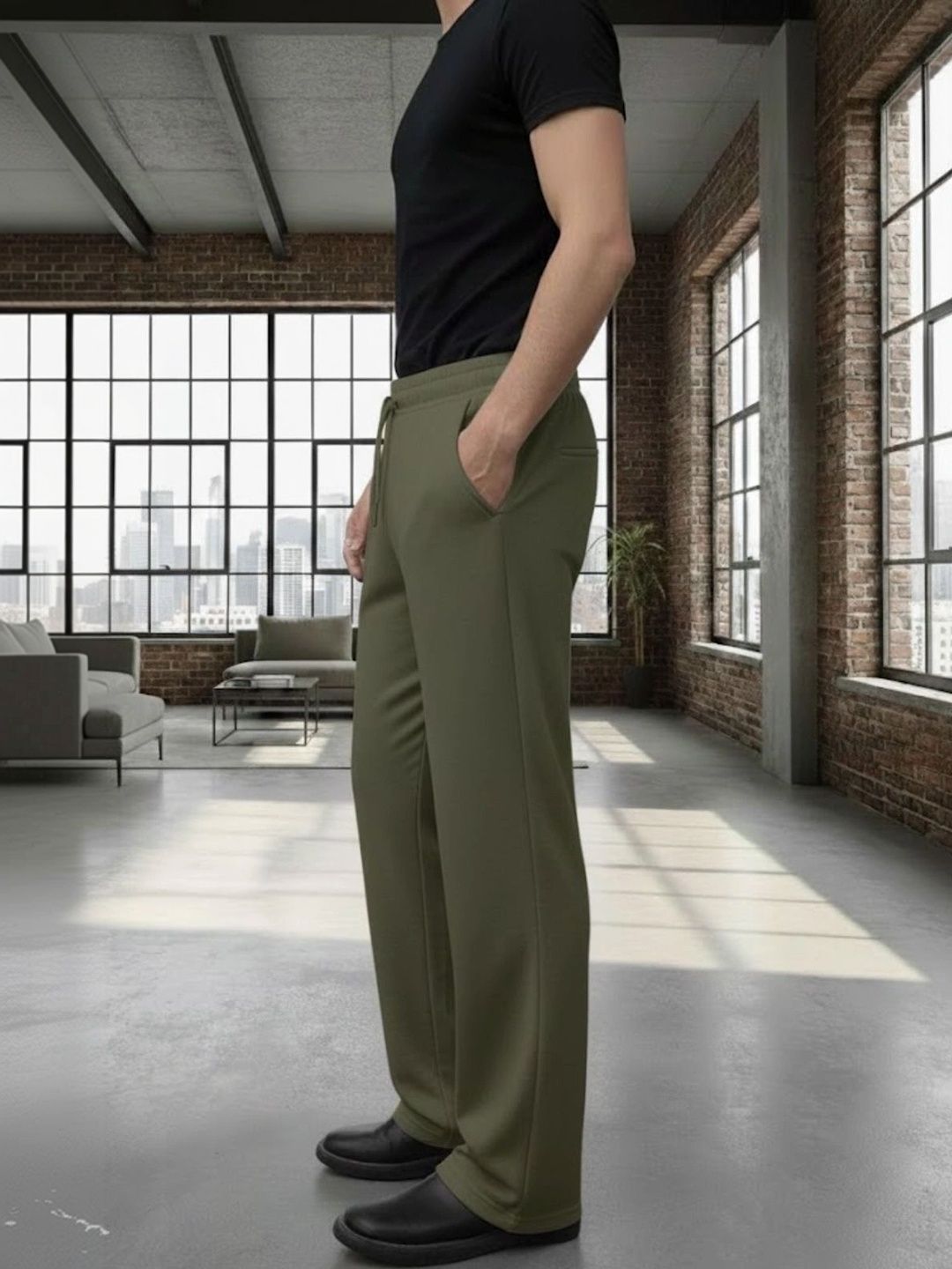 TRUFFLEGUM Men Regular Fit Training Track Pants-picture-41