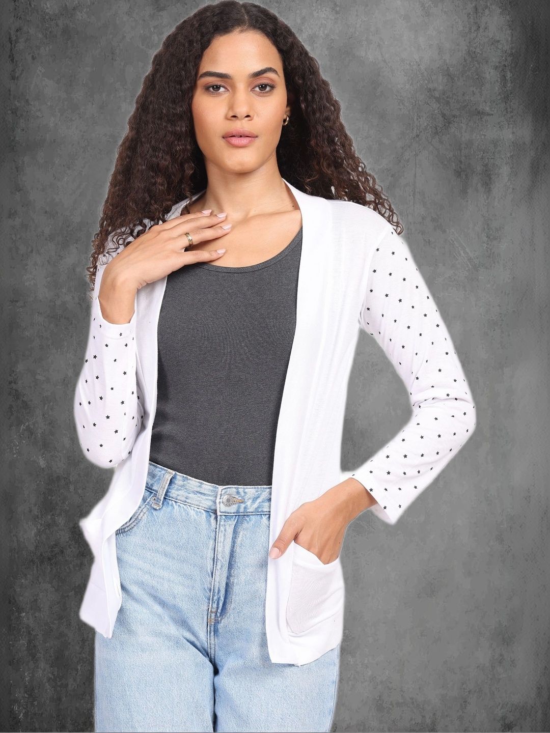 DDASPRATION Women Printed Shrug-picture-58