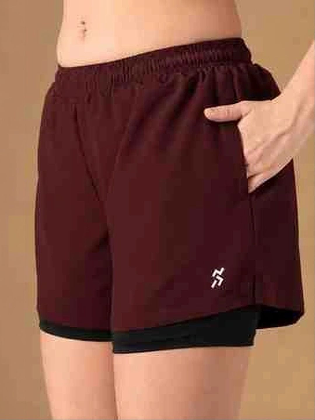 HOUSE OF FITNESS Women High-Rise Training or Gym Sports Shorts-picture-51