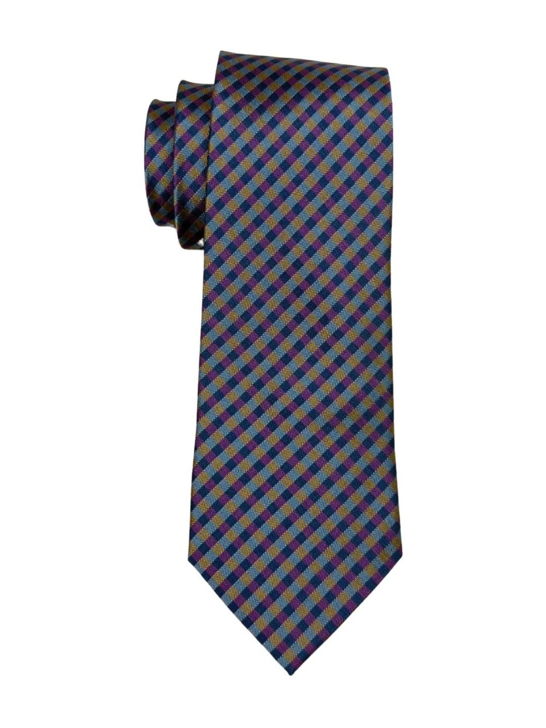 The Tie Hub Men Checked Broad Tie-image-8