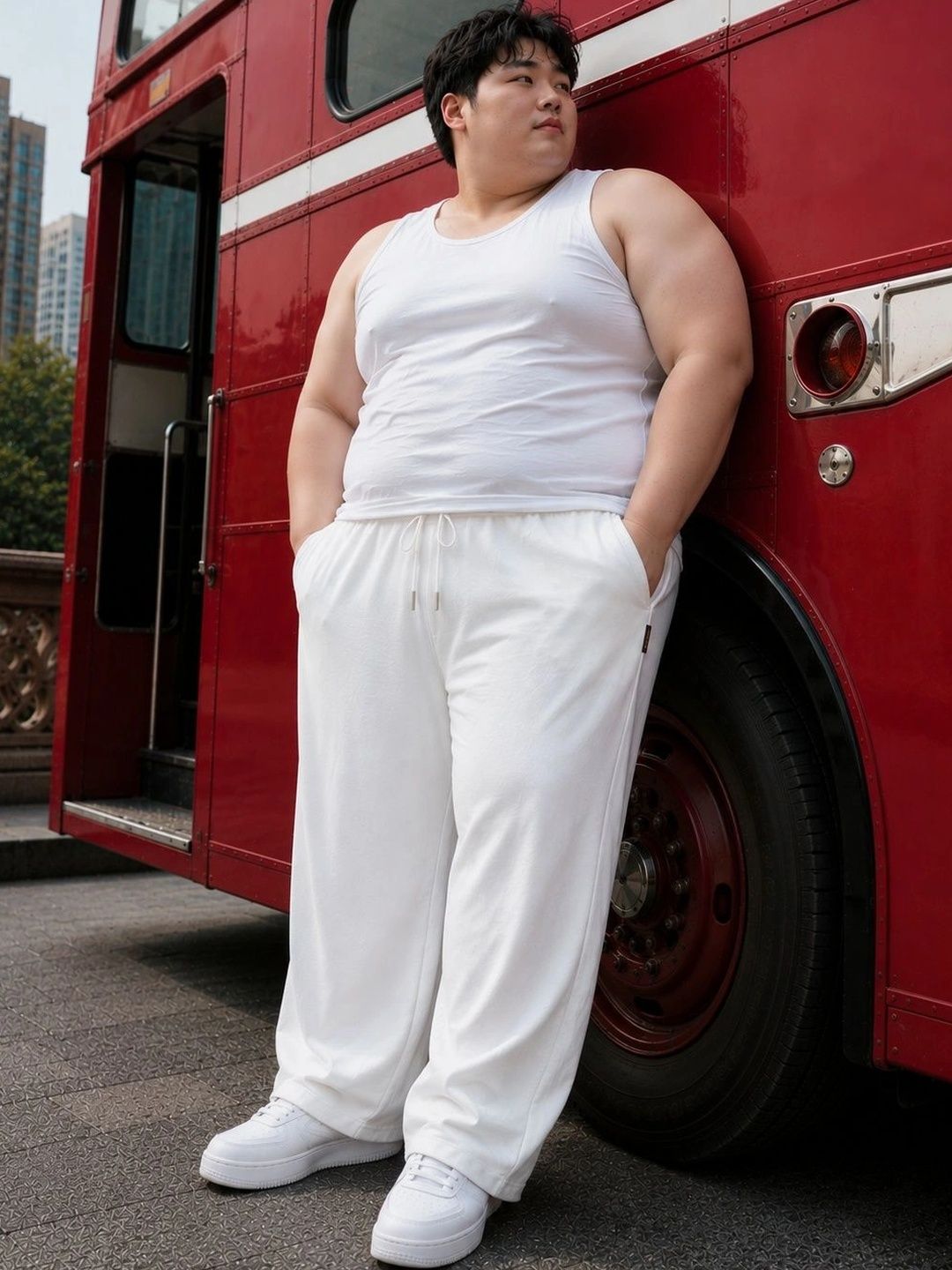 PockMAN Men Wide Leg Antimicrobial Training Joggers-image-15