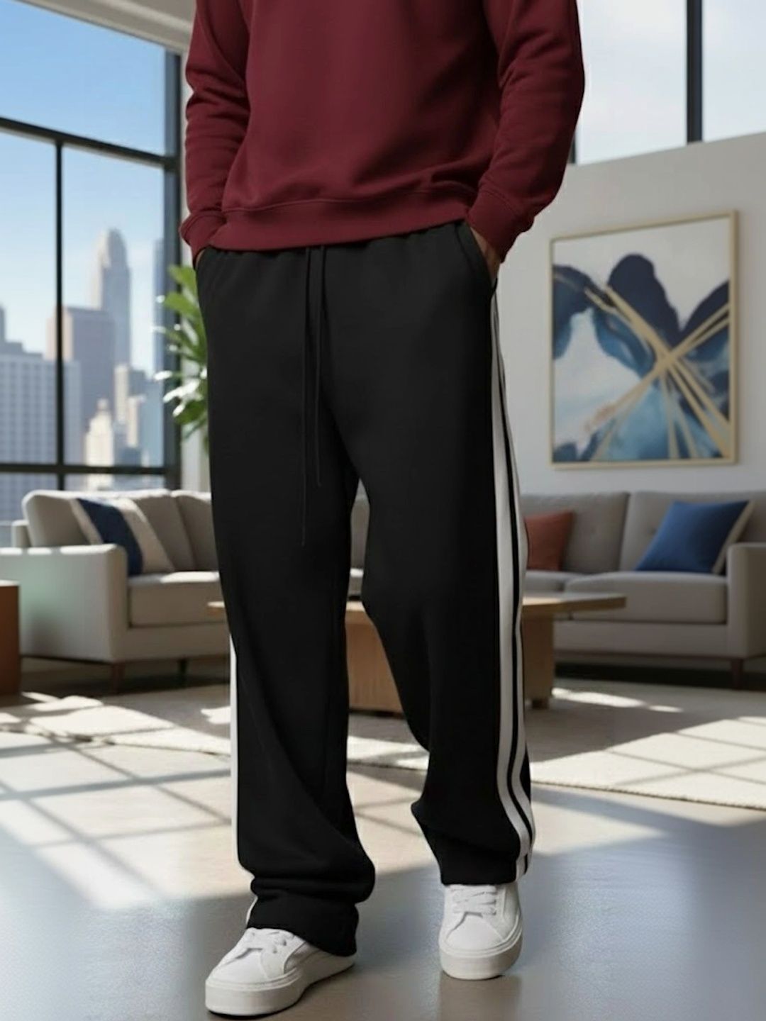 Daphne Maurier Men Regular Fit Training Track Pants-picture-12