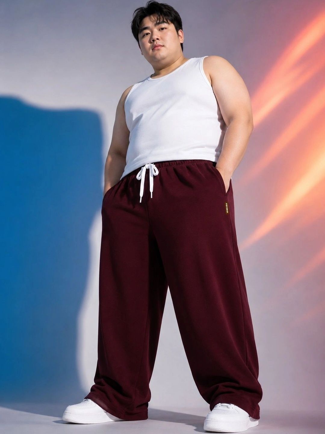 PockMAN Men Wide Leg Antimicrobial Training Joggers-image-12