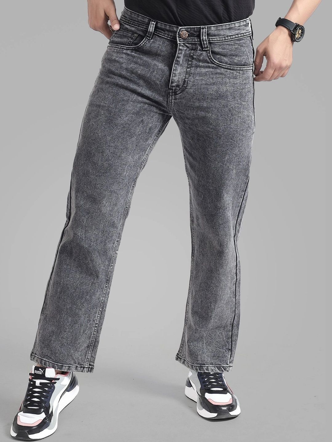 Wanted Men Straight Fit Mid-Rise Jeans-picture-35