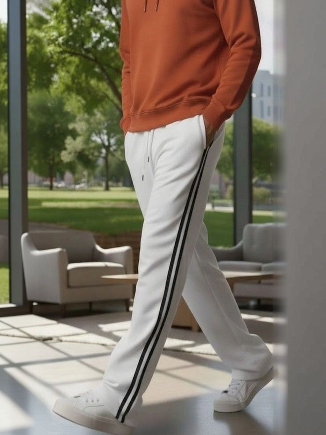 TRUFFLEGUM Men Regular Fit Training Track Pants-picture-33