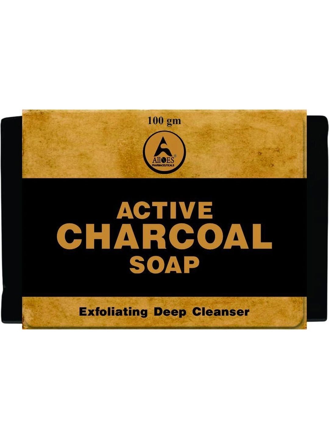 alloes pharmacueticals ALLOES PHARMACUETICA Activated Charcoal Soap - 100 g-picture-48