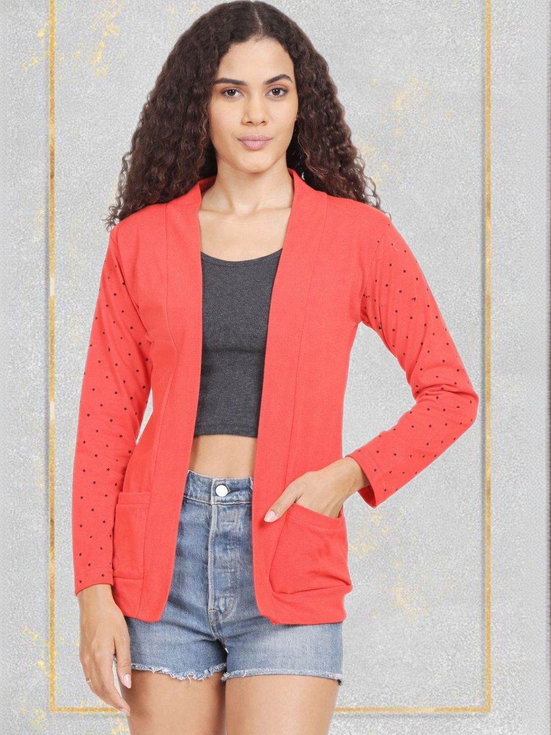 DDASPRATION Women Printed Shrug-picture-30